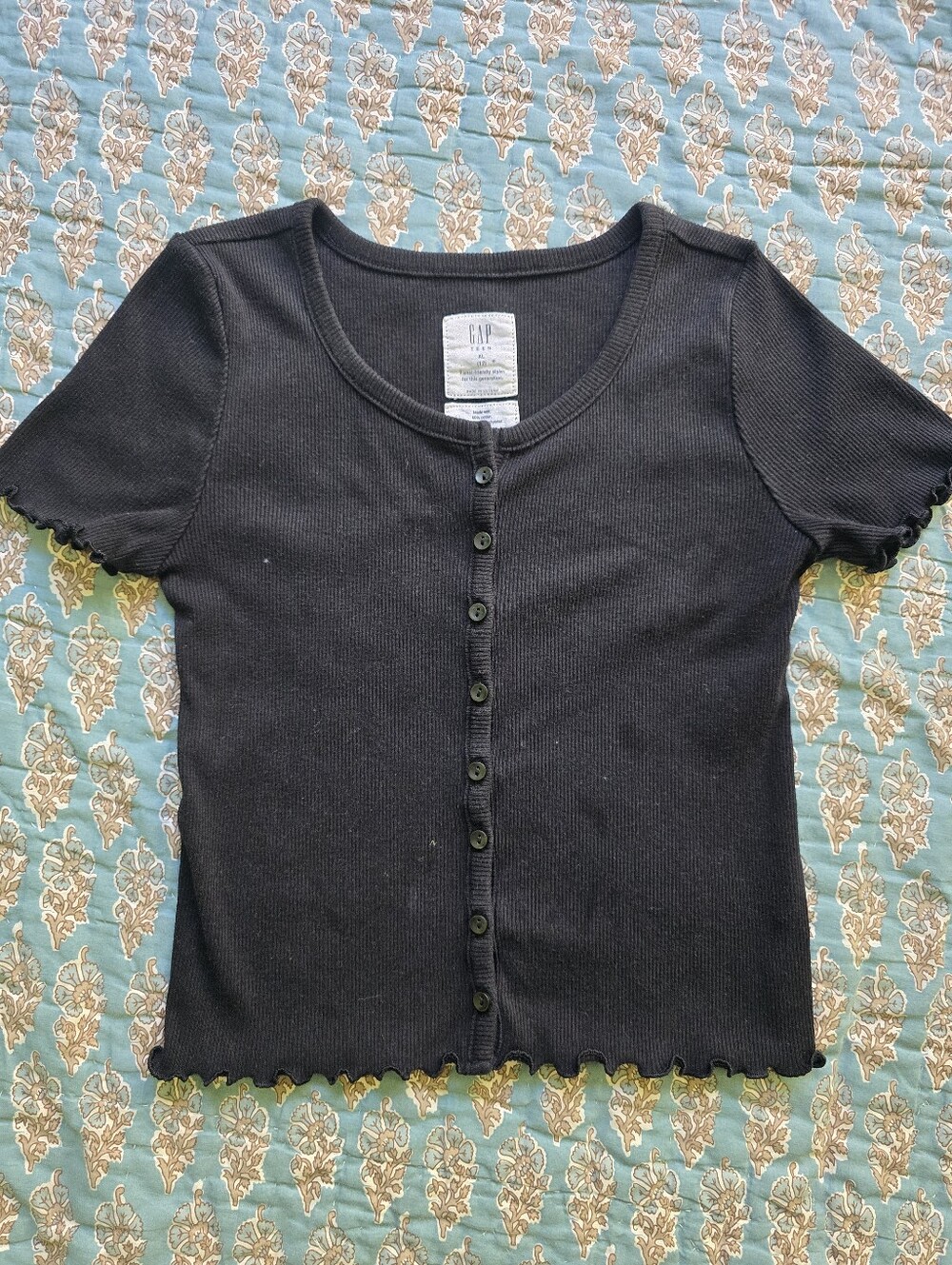 GAP Teen Ribbed Shirt Girls Size XL (12)